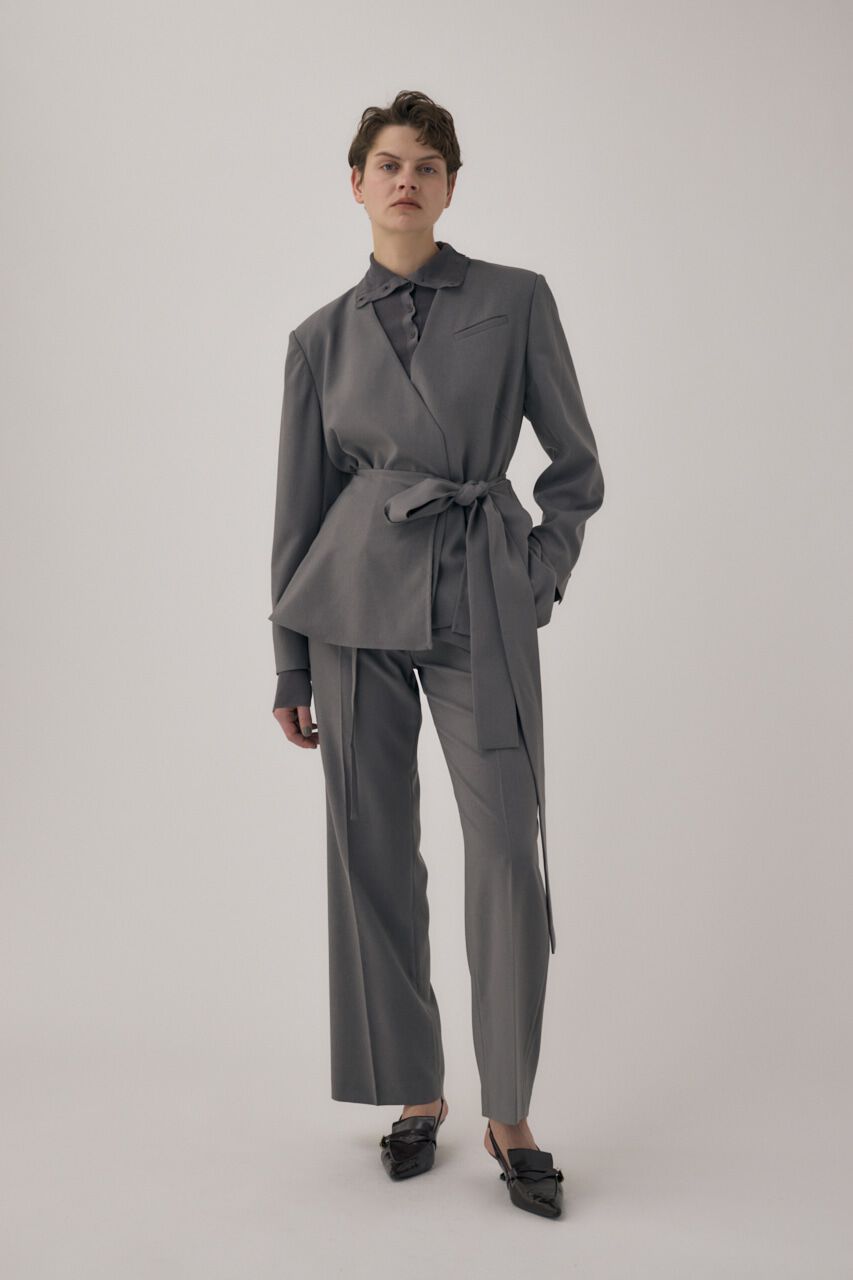 MOUSSY「ｵｰｶﾞﾆｯｸｺｯﾄﾝ使用の薄手ﾆｯﾄやわらかな着心地の前後で着ら 」|ニット・セーター|