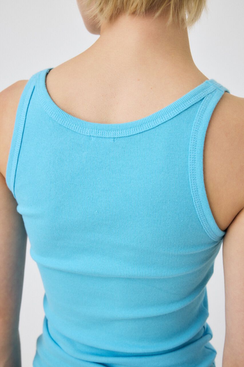 MOUSSY「BASIC RIB タンク」|タンクトップ|