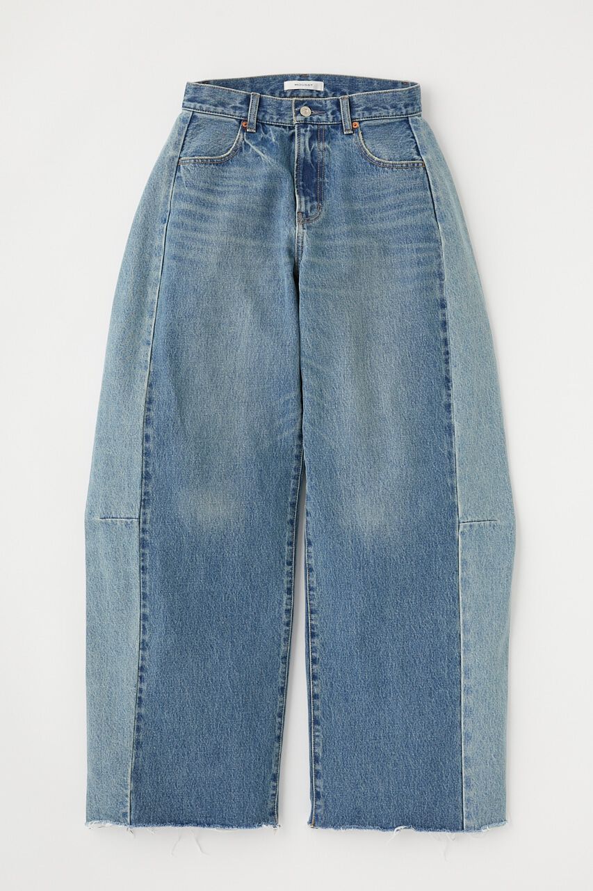 MOUSSY「REMAKE WIDE STRAIGHT」|デニム|