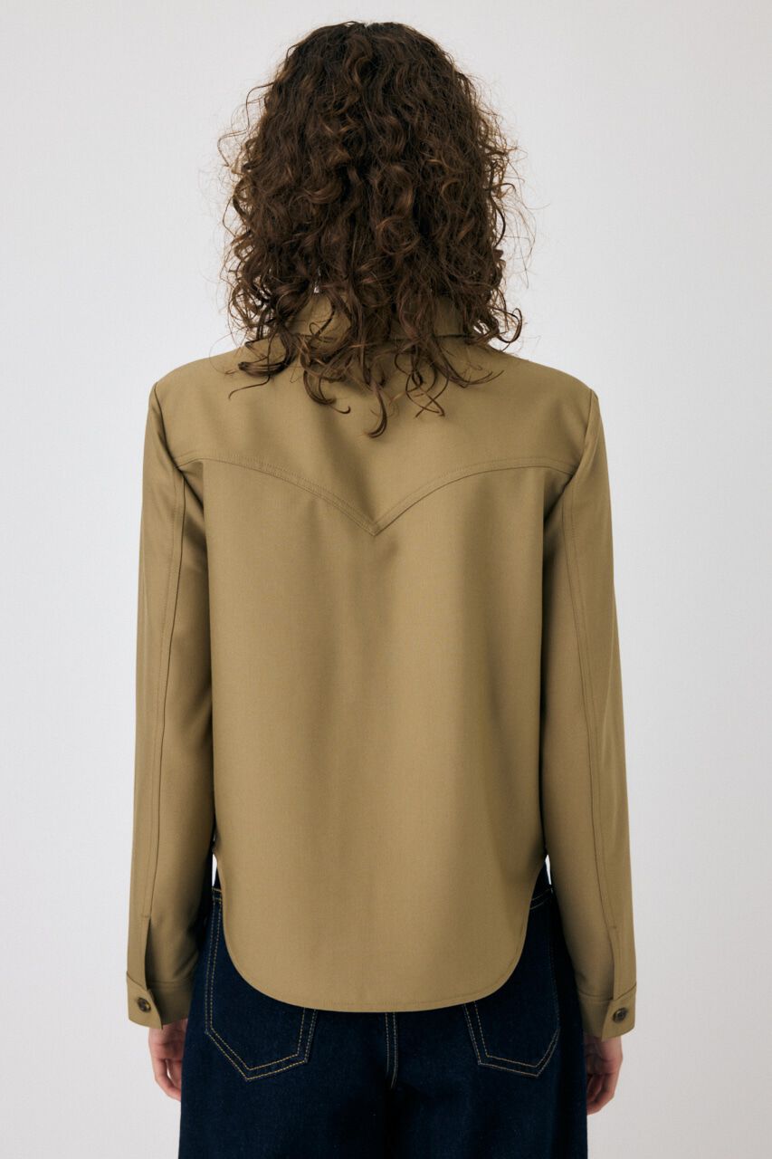 MOUSSY「CURVE POCKET DETAILシャツ」|シャツ・ブラウス|