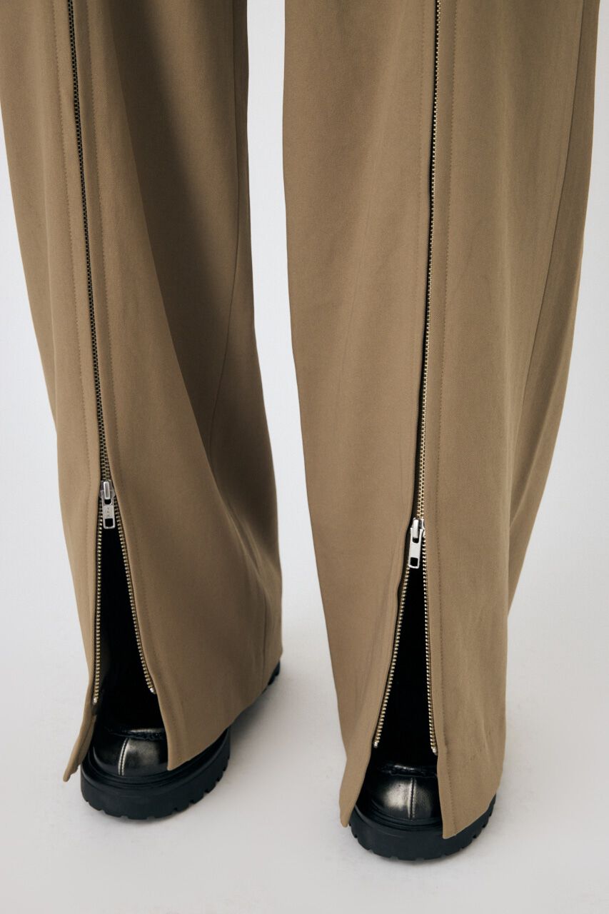 MOUSSY「ZIP UP WIDE トラウザーズ」|その他|