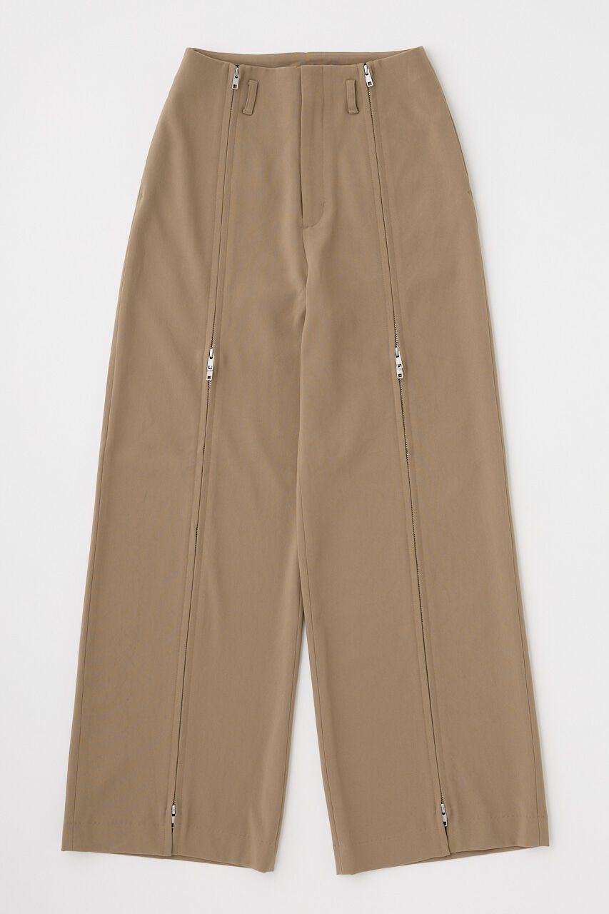 MOUSSY「ZIP UP WIDE トラウザーズ」|その他|