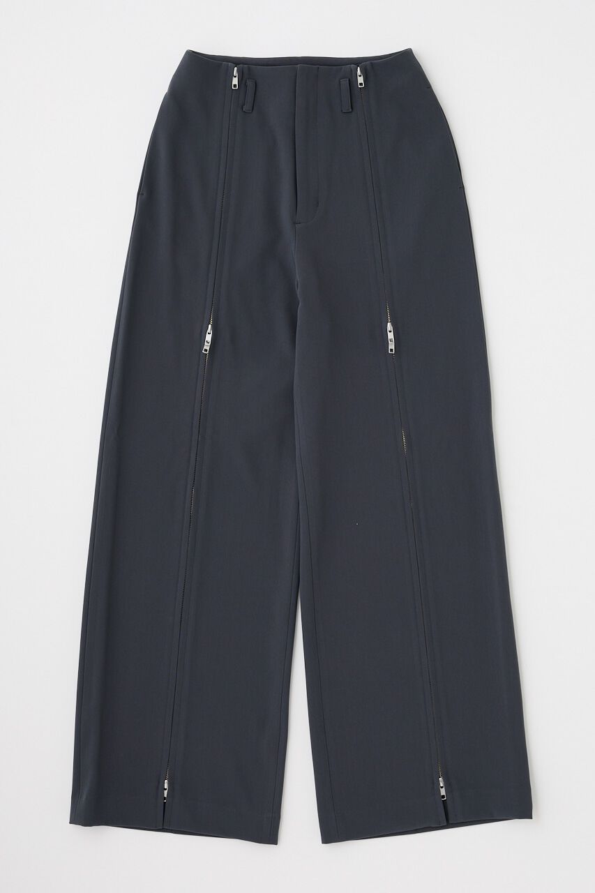 MOUSSY「ZIP UP WIDE トラウザーズ」|その他|