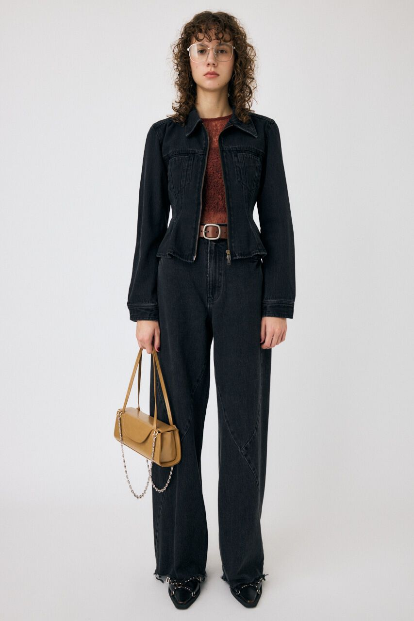 MOUSSY「WAIST TUCK デニムシャツ」|シャツ・ブラウス|