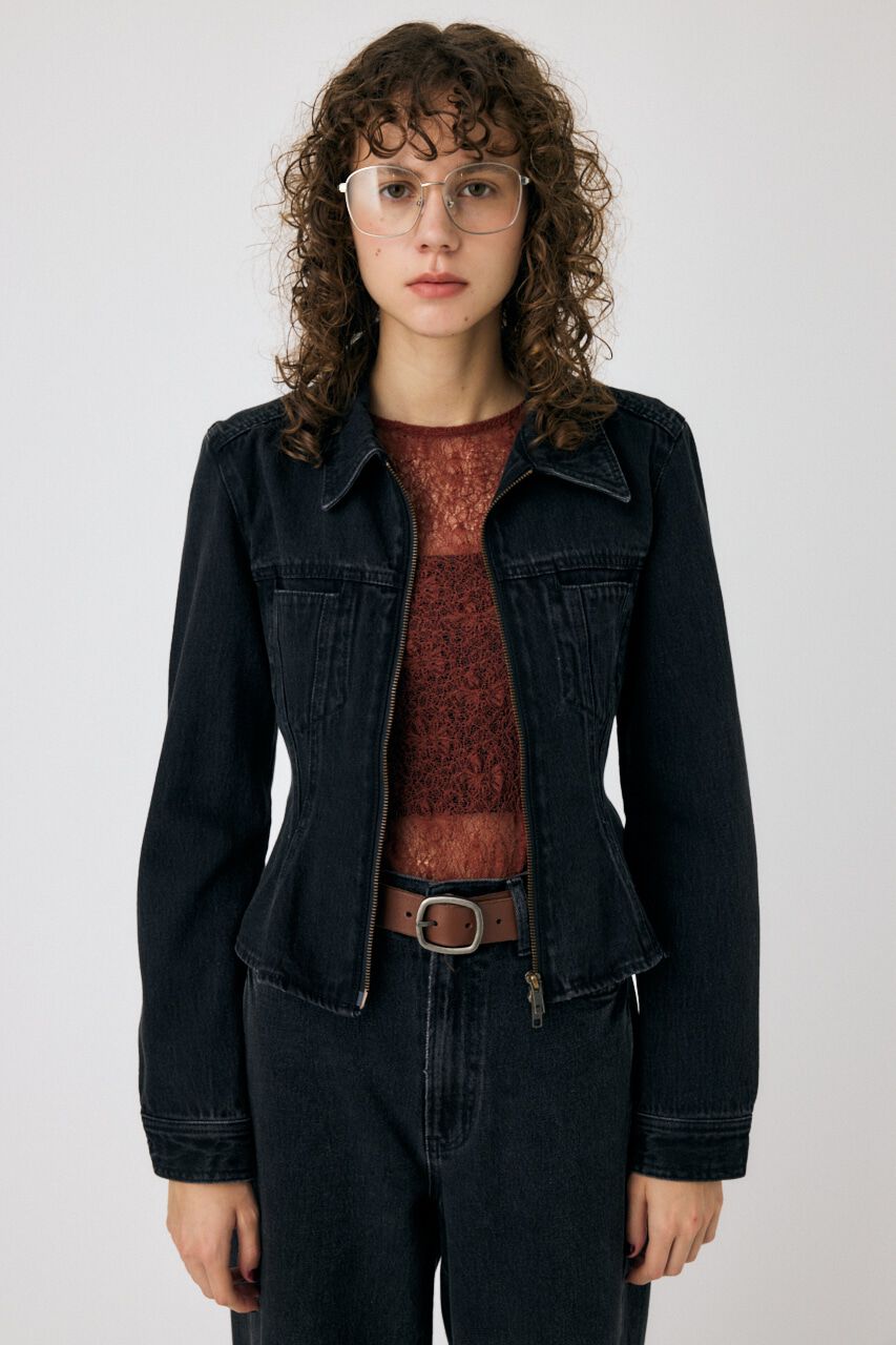 MOUSSY「WAIST TUCK デニムシャツ」|シャツ・ブラウス|