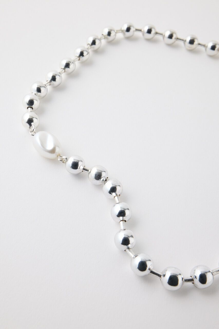 MOUSSY「SLV925 PLATING チェーンネックレス」|ネックレス|