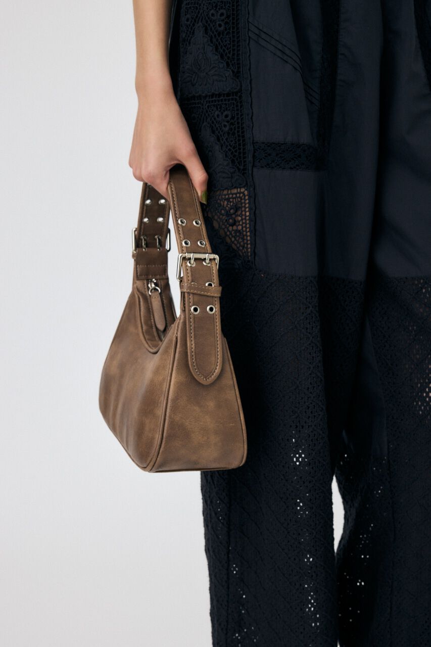 MOUSSY「EYELET ROUND ハンドバッグ」|その他|