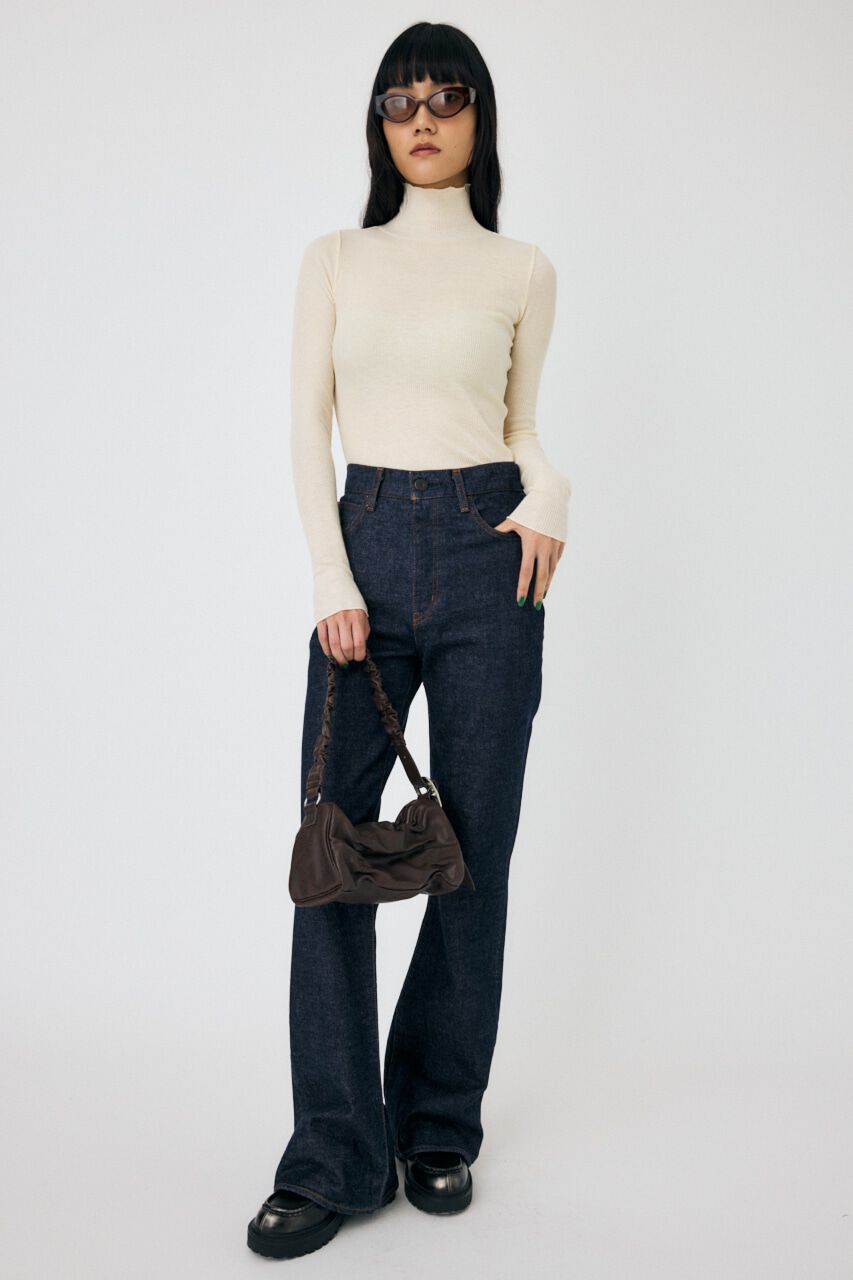 MOUSSY「SOFT TEREKO ハイネックトップス」|Tシャツ・カットソー|