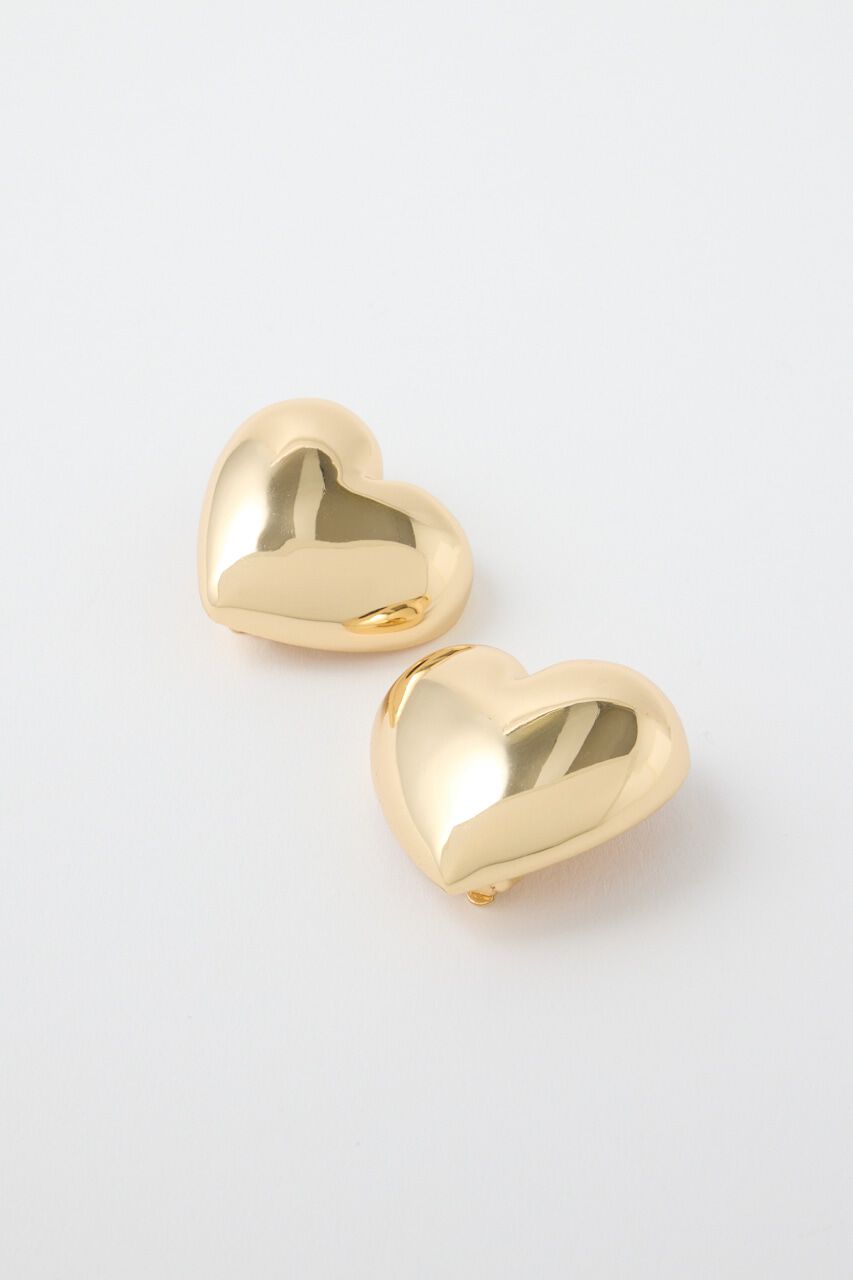 MOUSSY「BIG HEART イヤリング」|ピアス|