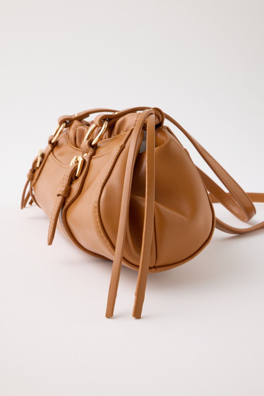 MOUSSY「WIDE F/LEATHER ショルダーバッグ」|その他|