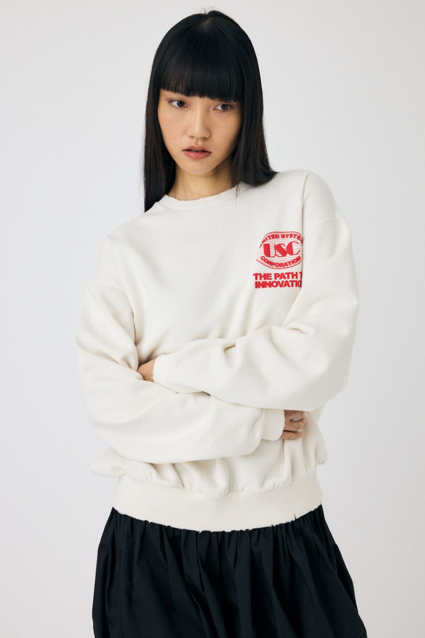 MOUSSY「SUNBURN VINTAGE LIKE プルオーバー」|パーカー|