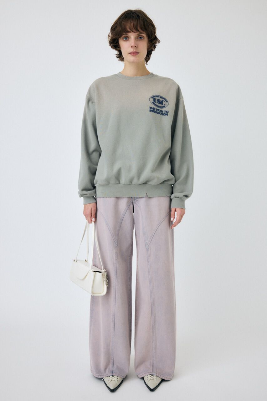 MOUSSY「SUNBURN VINTAGE LIKE プルオーバー」|パーカー|