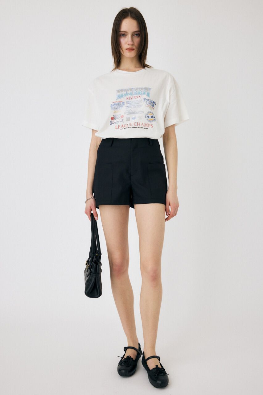 MOUSSY「MOUSSY LEAGUE CHAMPS 25 Tシャツ」|Tシャツ・カットソー|