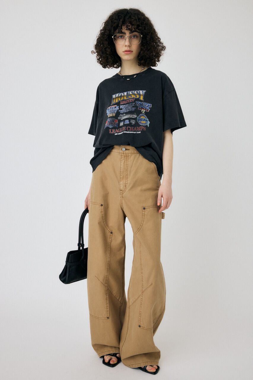 MOUSSY「MOUSSY LEAGUE CHAMPS 25 Tシャツ」|Tシャツ・カットソー|