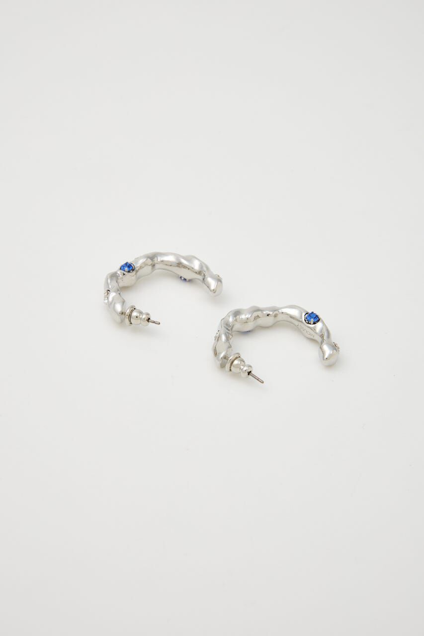 MOUSSY「GEM HOOP イヤリング」|ピアス|