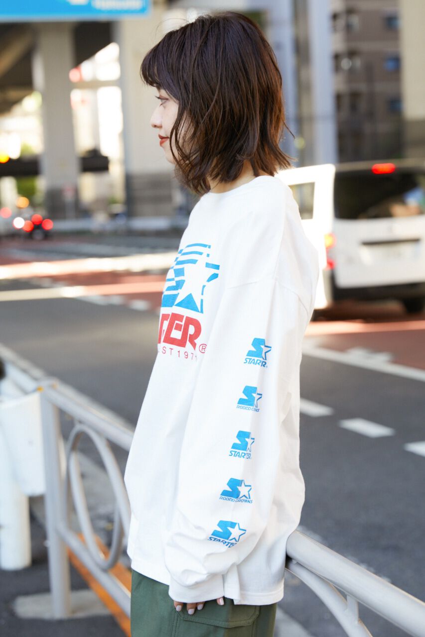 RODEO CROWNS「STARTER ロゴ L/S Tシャツ」|Tシャツ・カットソー|