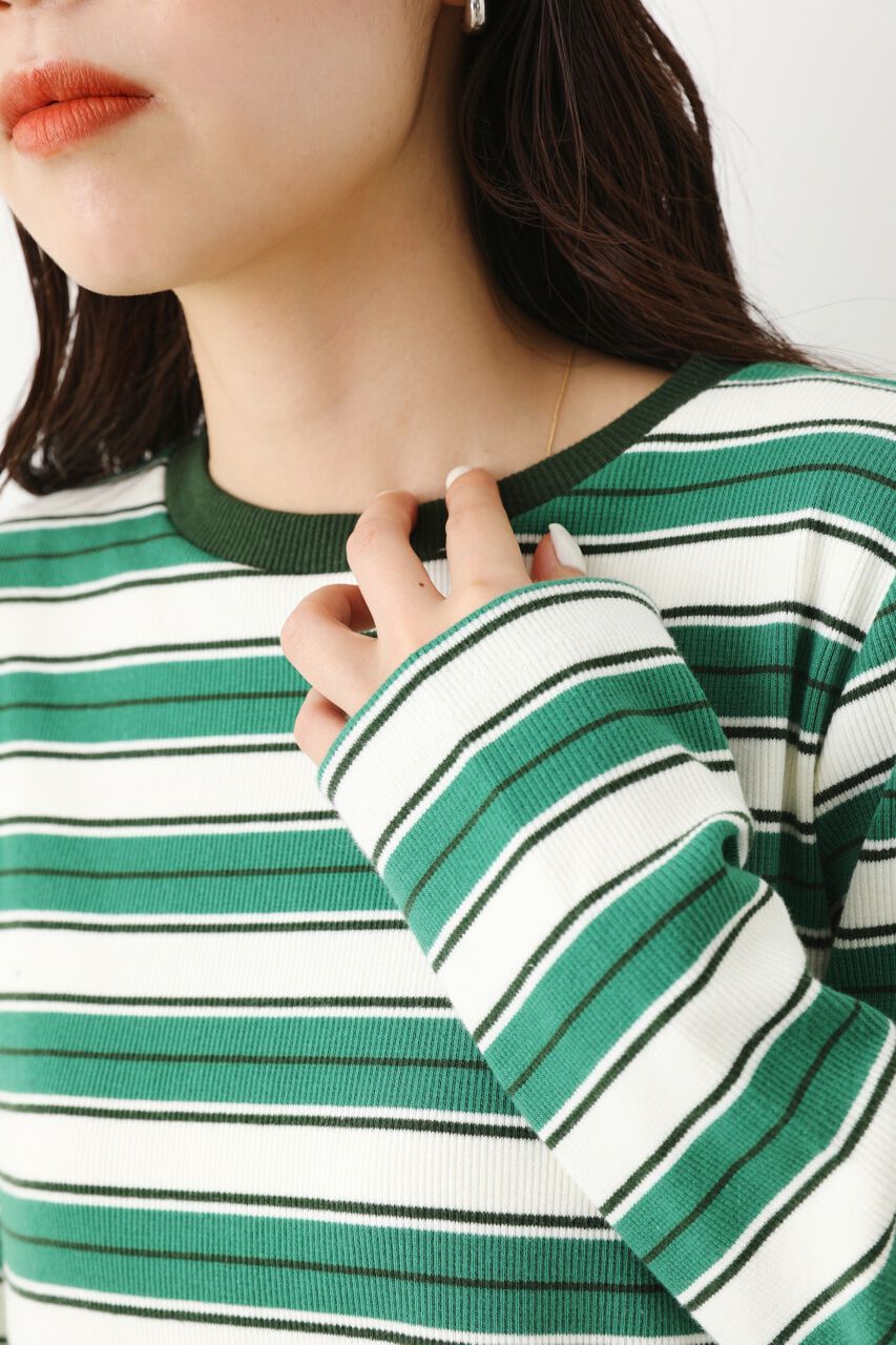 RODEO CROWNS「マルチボーダーリブワンピース」|ワンピース|