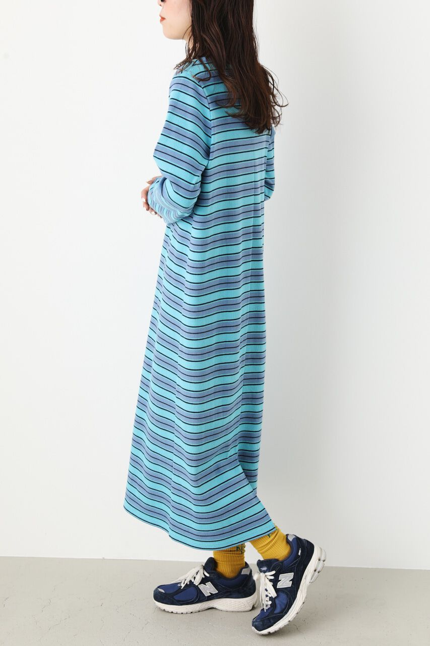 RODEO CROWNS「マルチボーダーリブワンピース」|ワンピース|