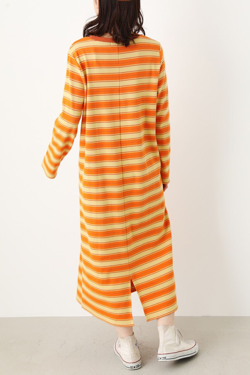 RODEO CROWNS「マルチボーダーリブワンピース」|ワンピース|