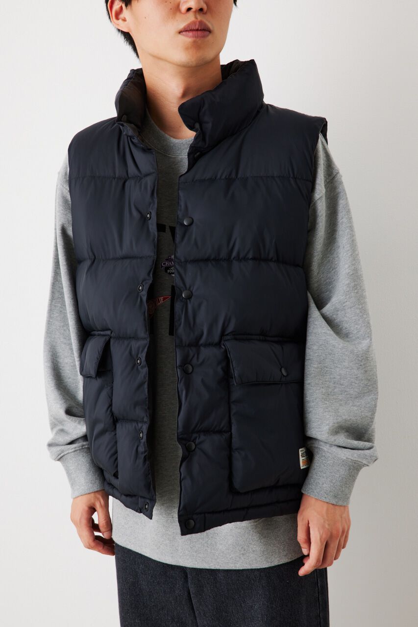 RODEO CROWNS「リバーシブル PUFF VEST」|ダウンベスト・ベスト|