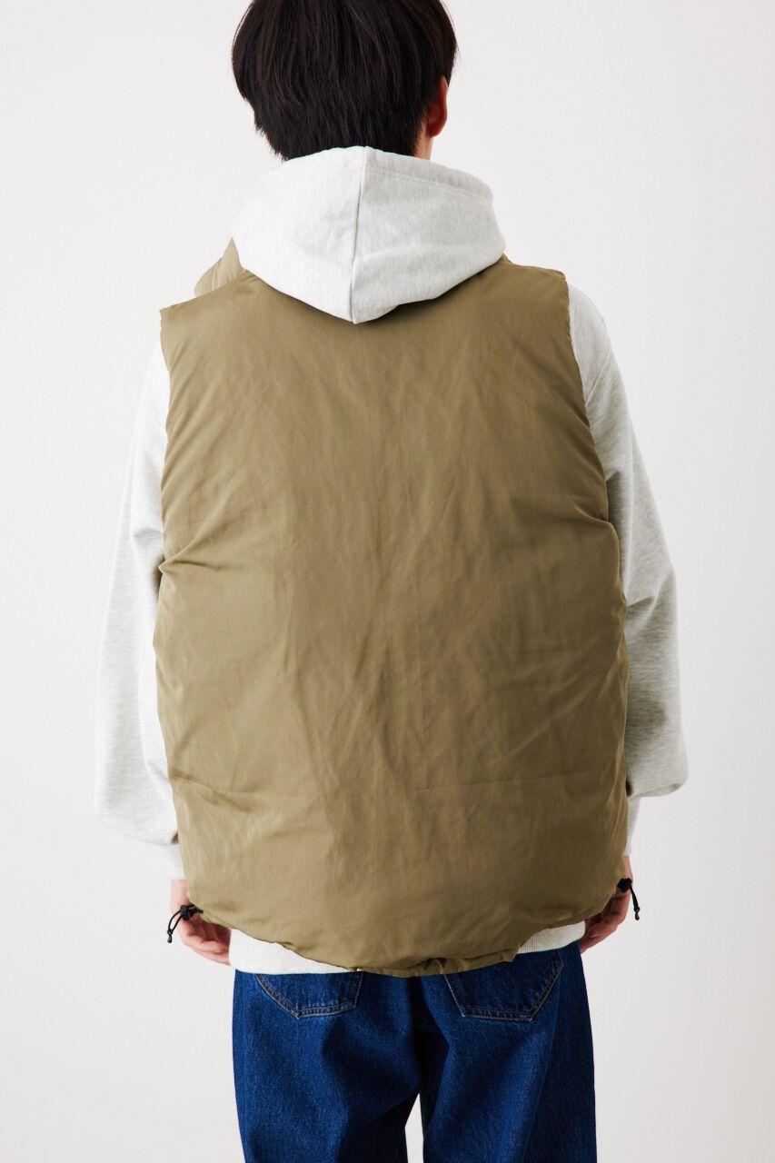 RODEO CROWNS「リバーシブル PUFF VEST」|ダウンベスト・ベスト|