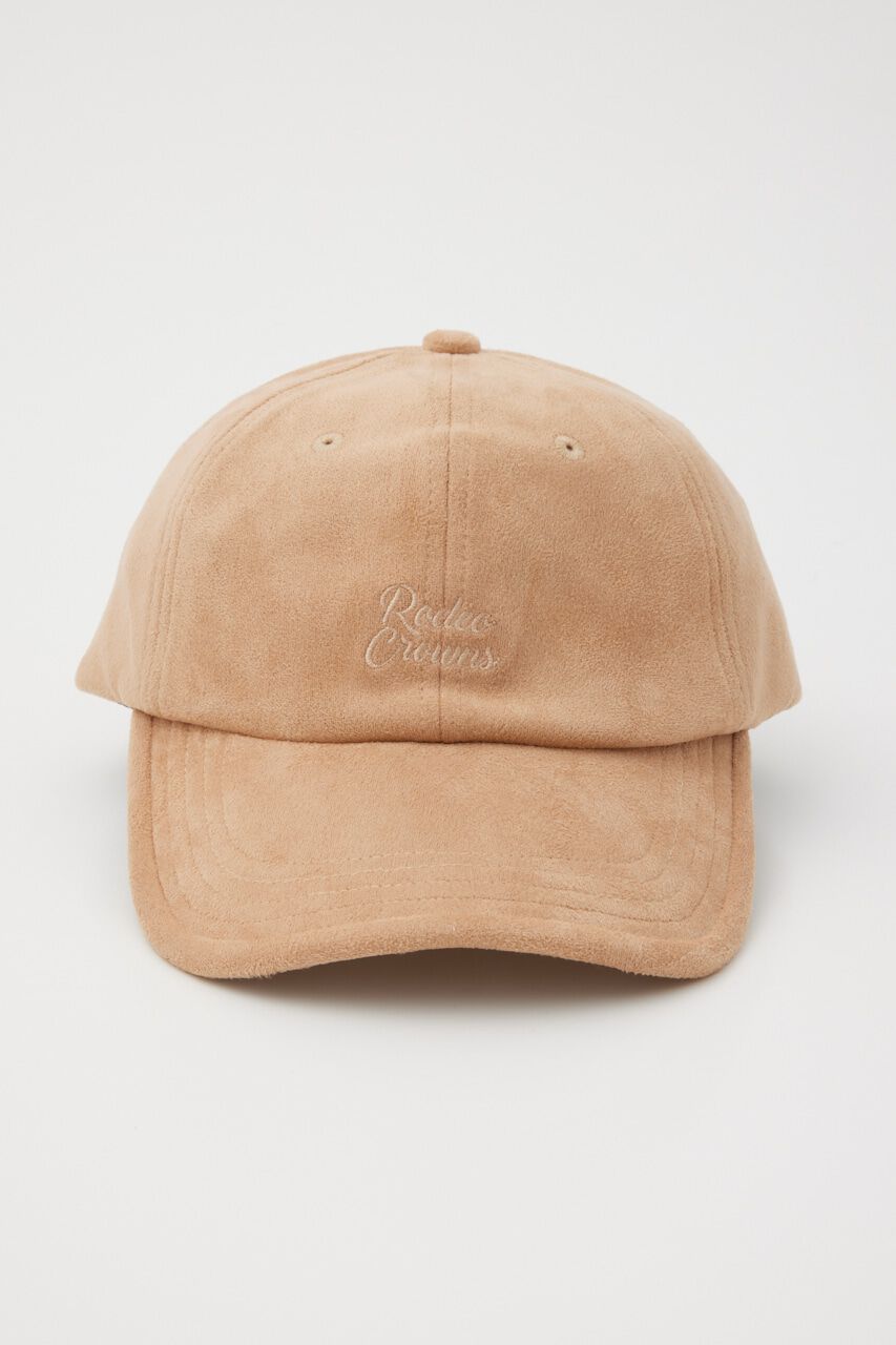 RODEO CROWNS「FAUX SUEDE LOGO CAP」|その他|