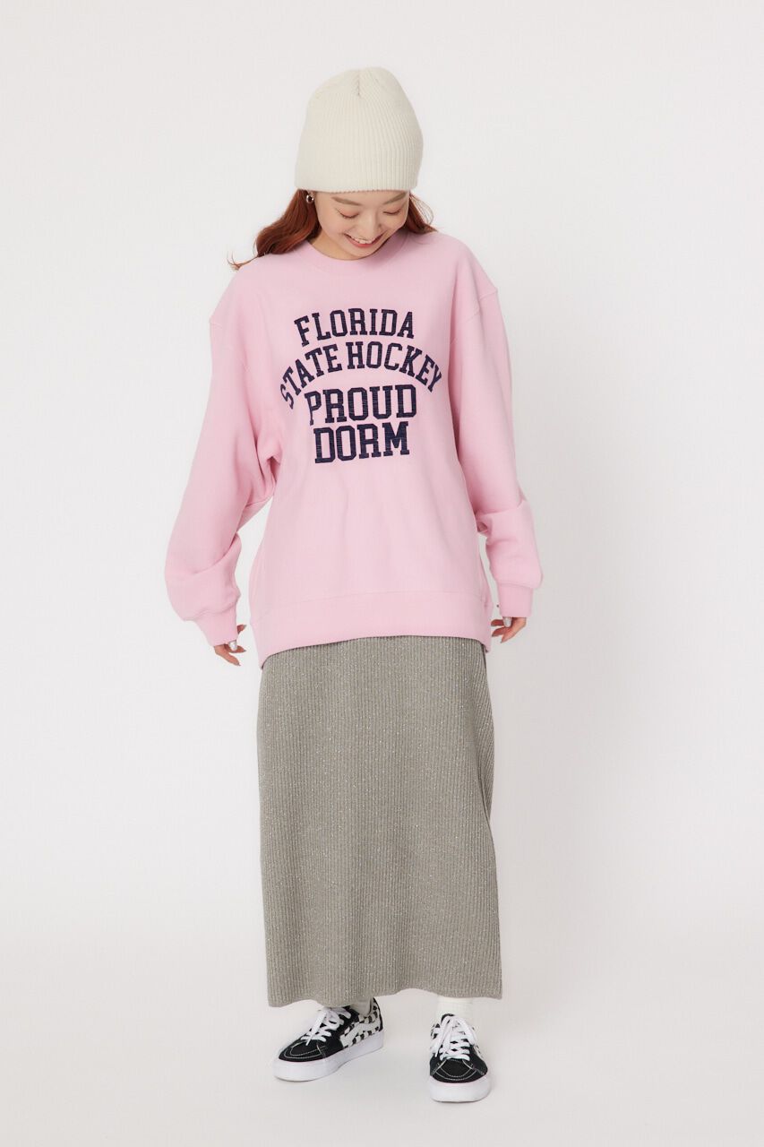 RODEO CROWNS「メタリック リブニット スカート」|スカート|