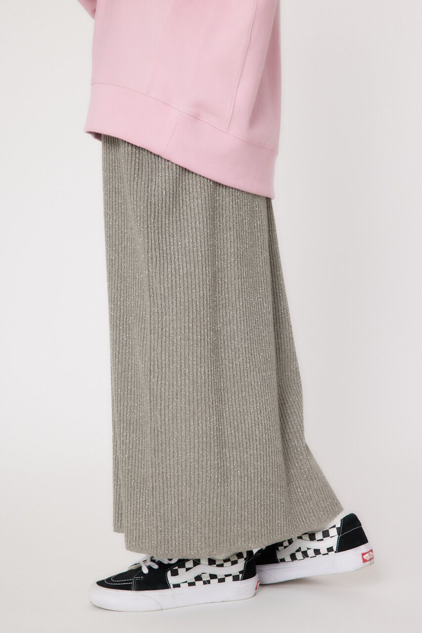 RODEO CROWNS「メタリック リブニット スカート」|スカート|