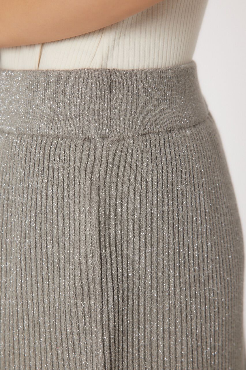 RODEO CROWNS「メタリック リブニット スカート」|スカート|