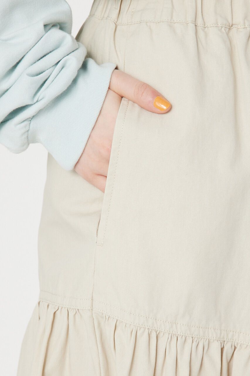 RODEO CROWNS「ミリタリーギャザーフリルスカート」|スカート|