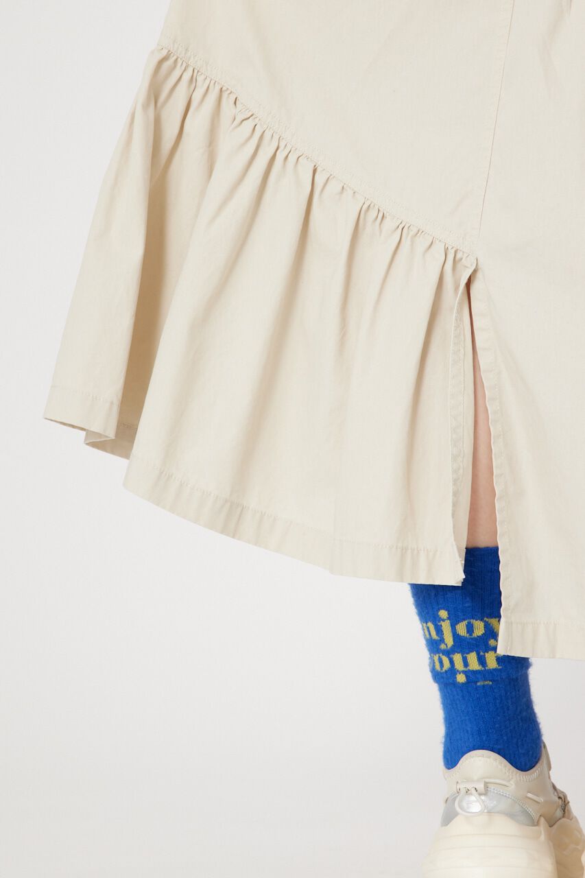 RODEO CROWNS「ミリタリーギャザーフリルスカート」|スカート|