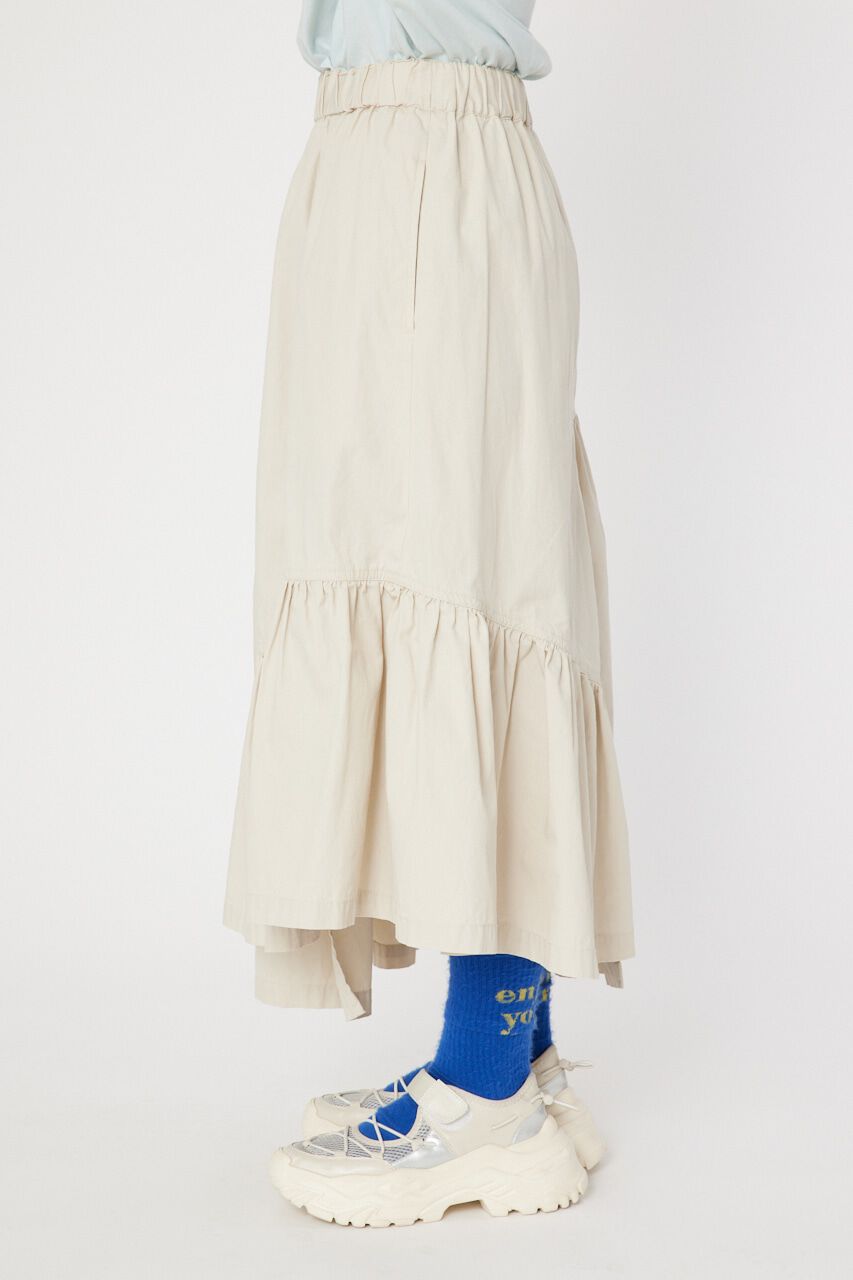 RODEO CROWNS「ミリタリーギャザーフリルスカート」|スカート|