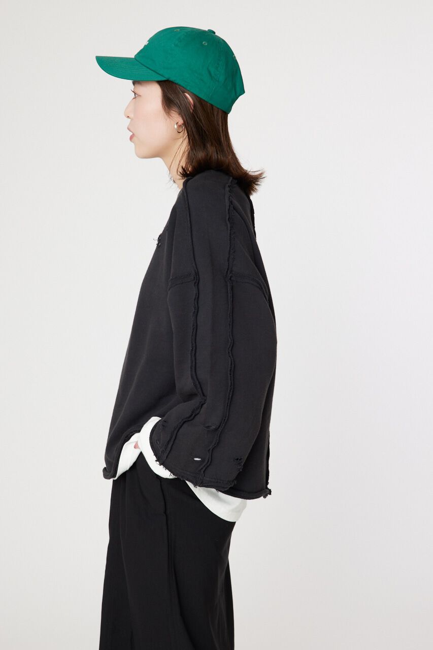 RODEO CROWNS「ウォッシュダメージスウェット」|Tシャツ・カットソー|