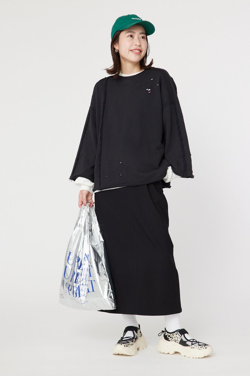 RODEO CROWNS「ウォッシュダメージスウェット」|Tシャツ・カットソー|