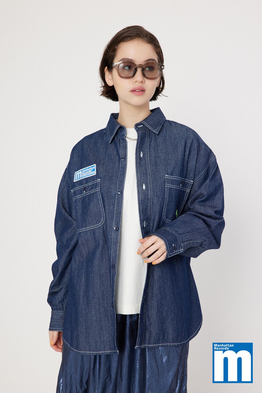 RODEO CROWNS「(MR)シャンブレー シャツ」|シャツ・ブラウス|BLU