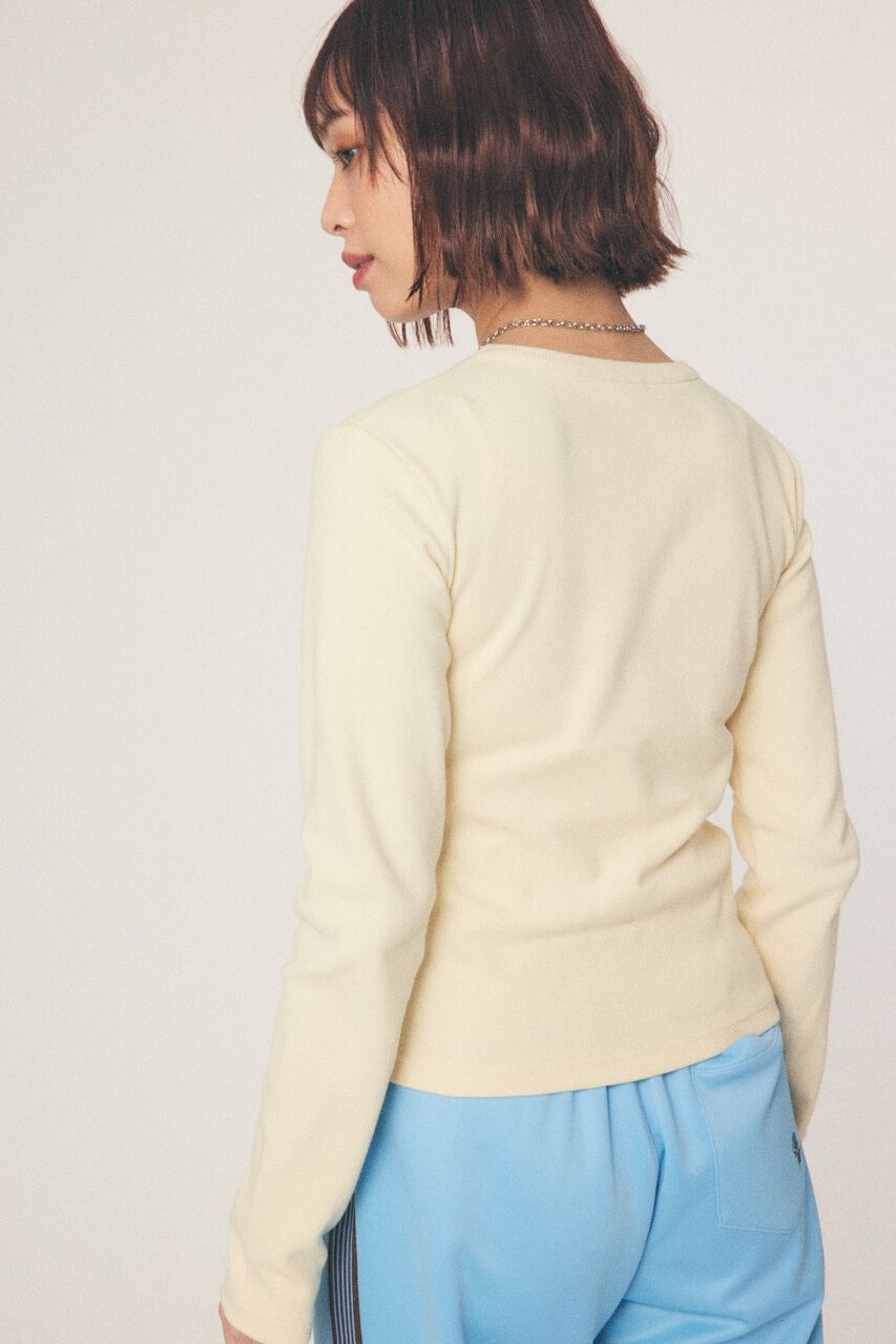 RODEO CROWNS「リブ L/S Tシャツ」|Tシャツ・カットソー|