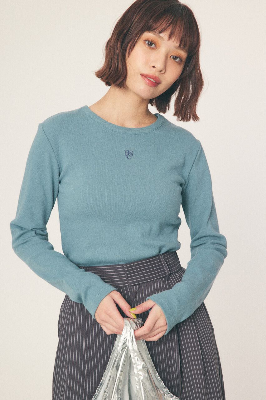 RODEO CROWNS「リブ L/S Tシャツ」|Tシャツ・カットソー|GRY