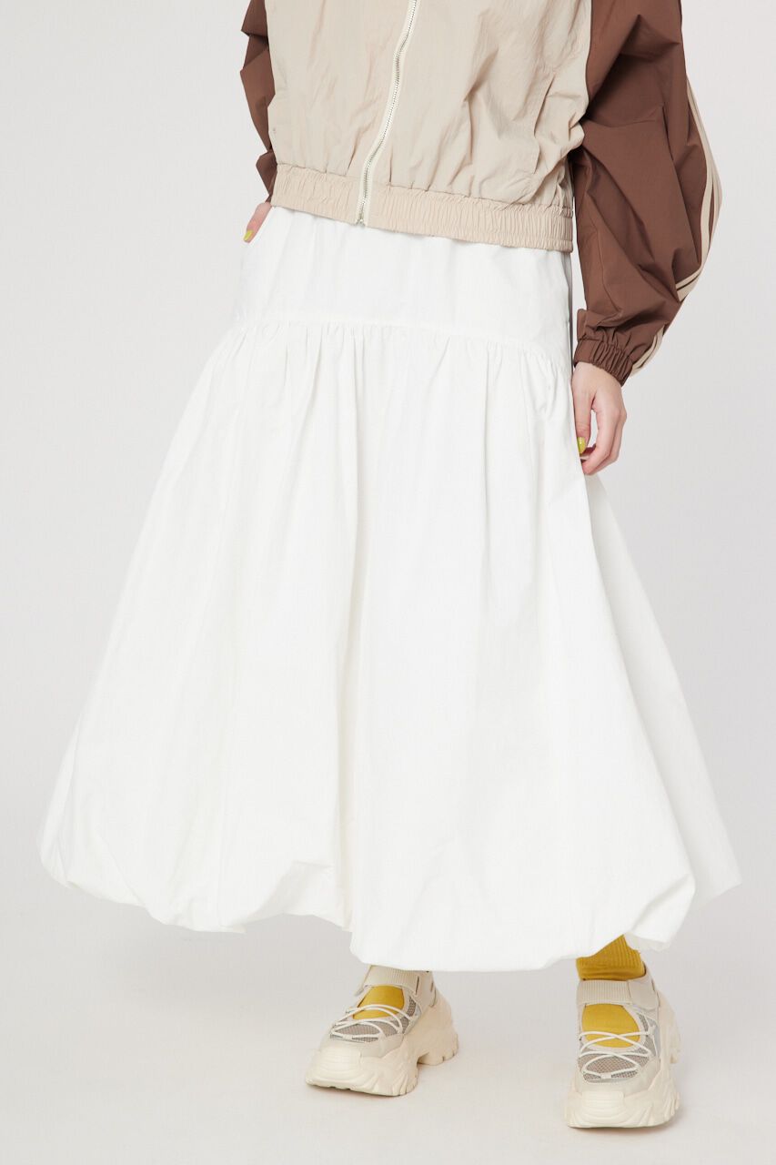 RODEO CROWNS「バルーンギャザースカート」|スカート|O/WHT1