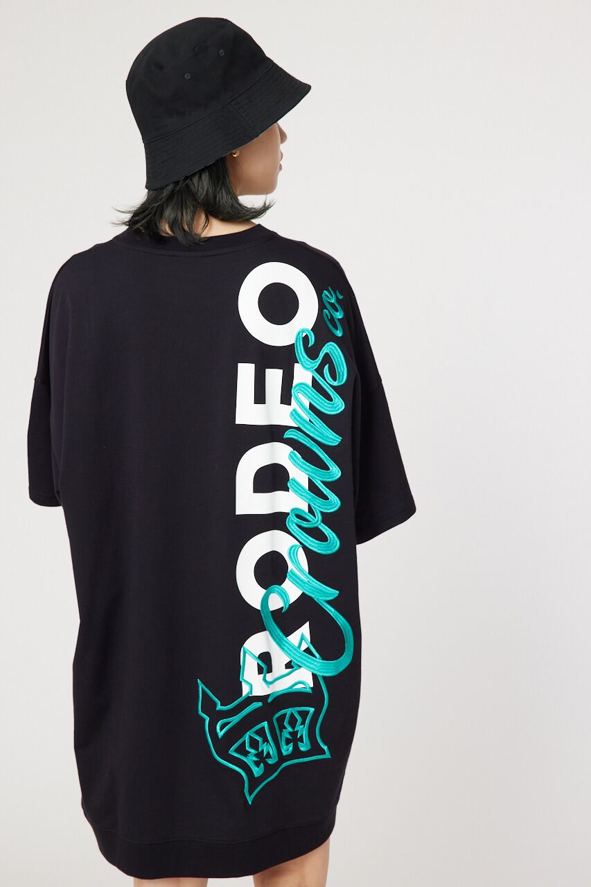 RODEO CROWNS「CROWN LOGOミニ裏毛 ワンピース」|ワンピース|
