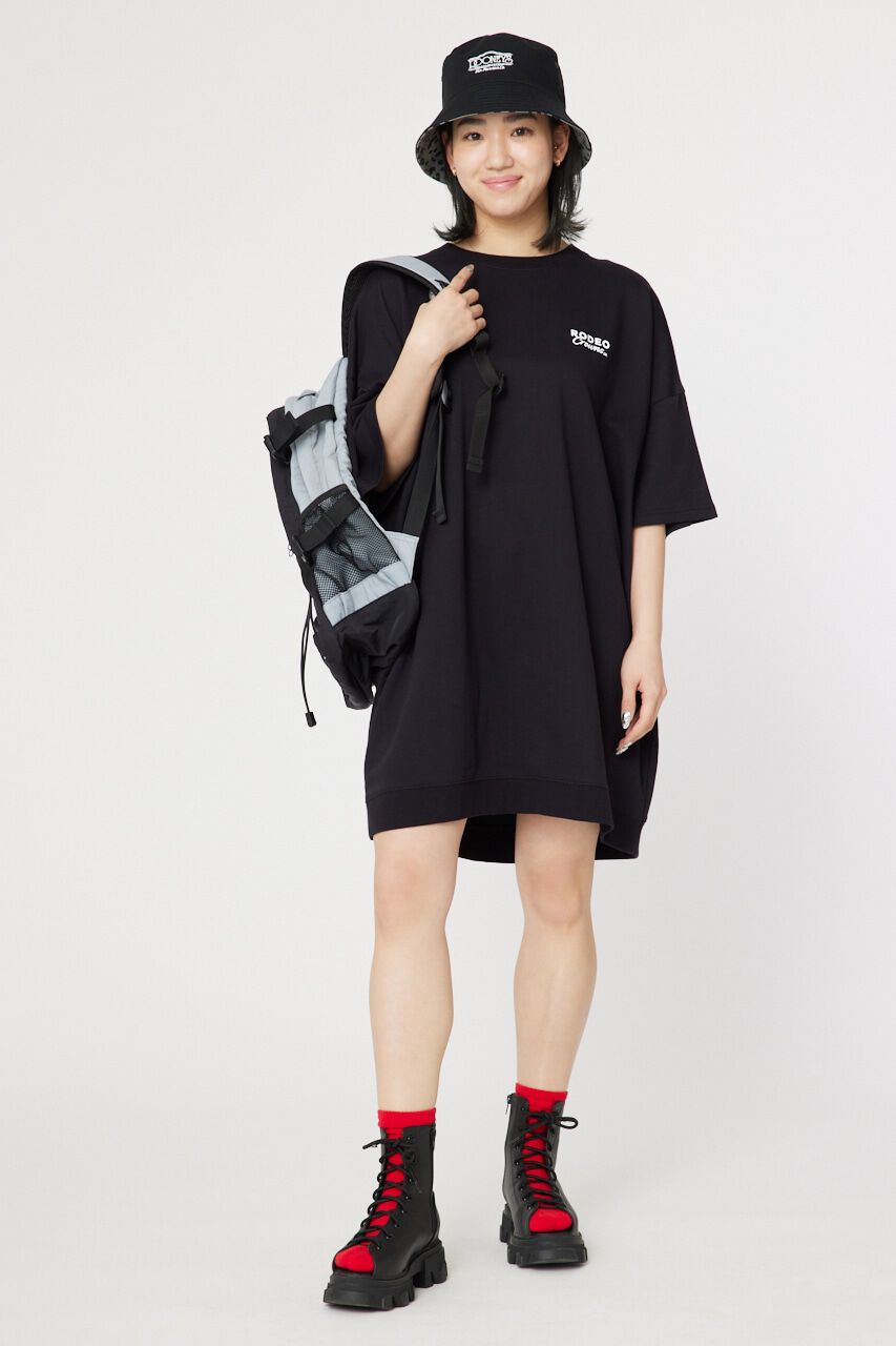 RODEO CROWNS「CROWN LOGOミニ裏毛 ワンピース」|ワンピース|