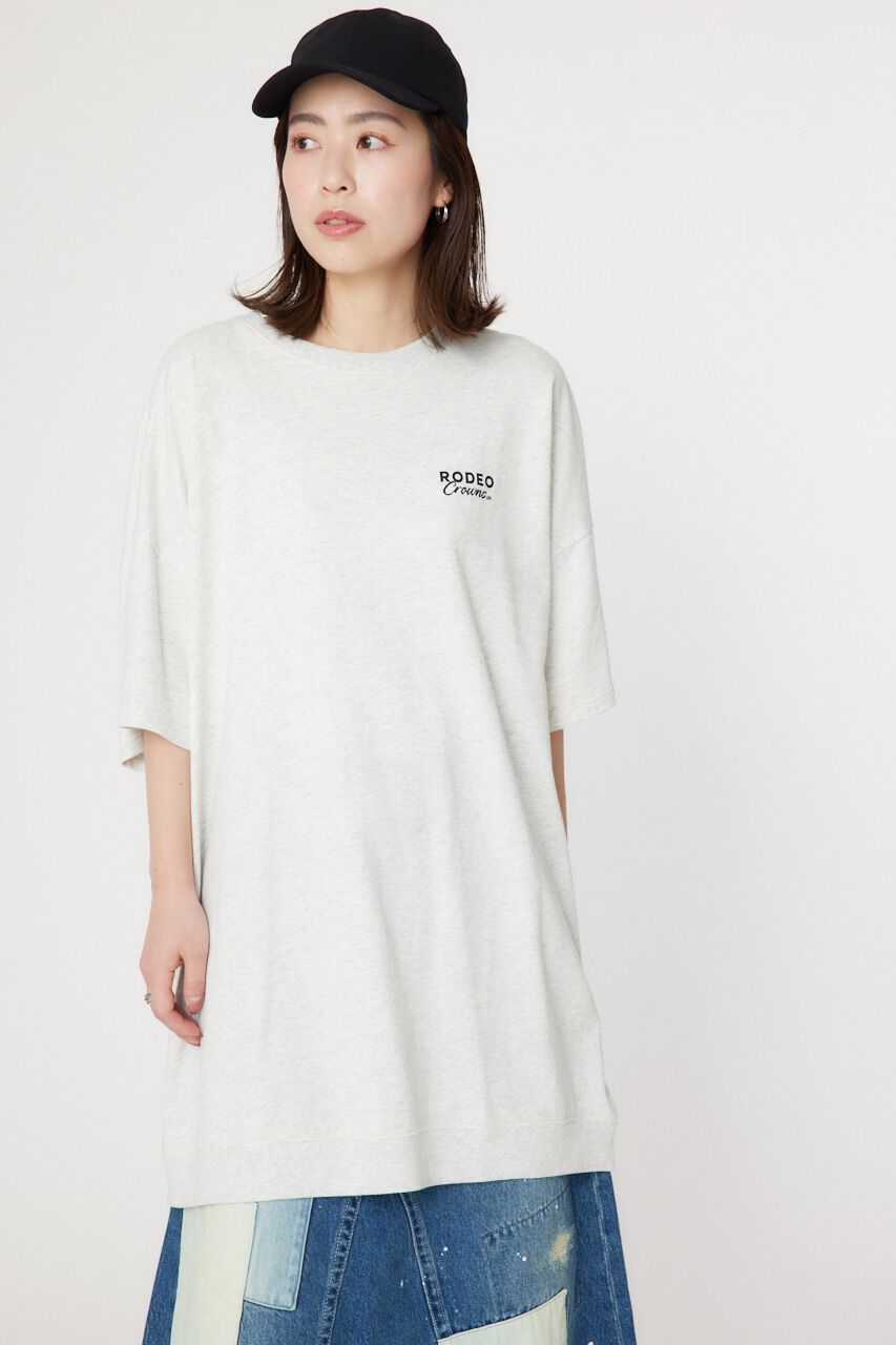 RODEO CROWNS「CROWN LOGOミニ裏毛 ワンピース」|ワンピース|L/T.GRY1