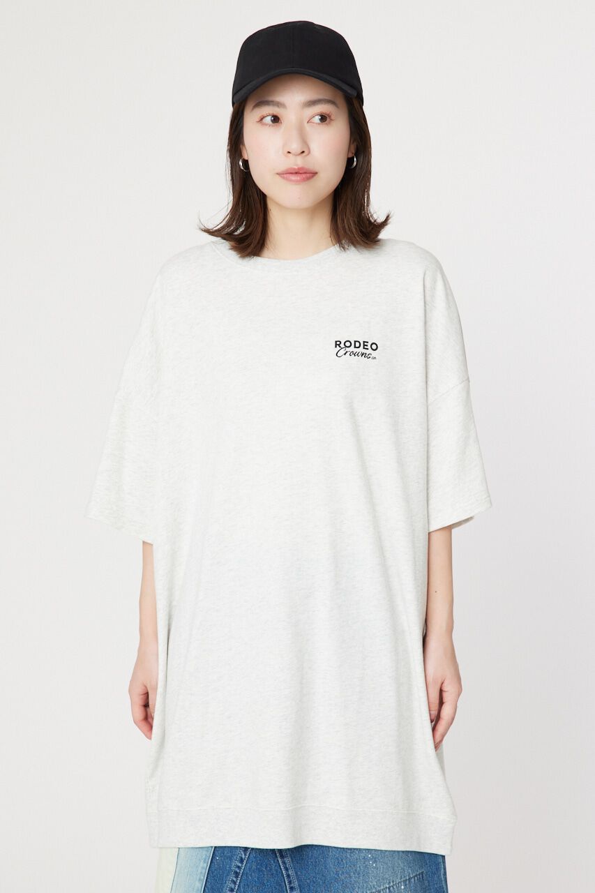 RODEO CROWNS「CROWN LOGOミニ裏毛 ワンピース」|ワンピース|