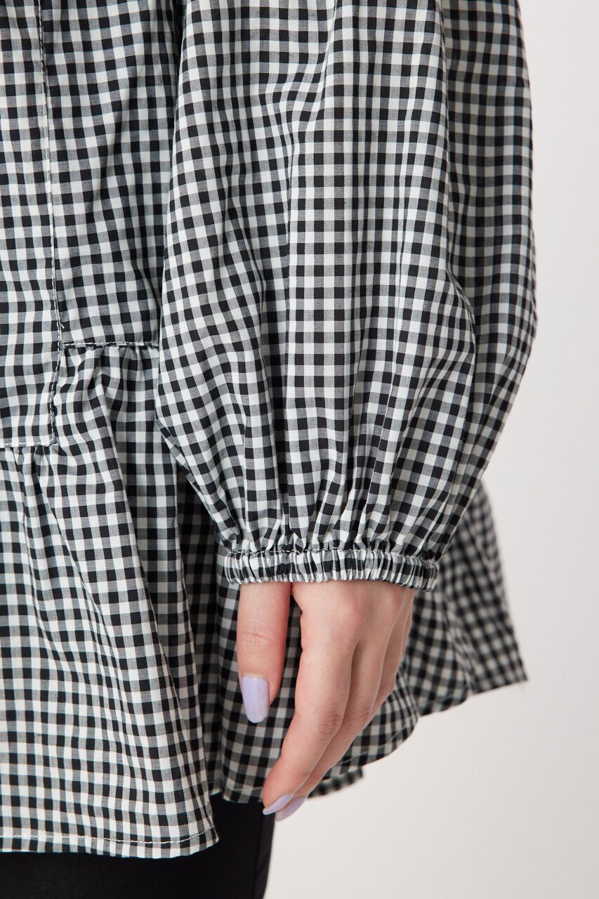 RODEO CROWNS「バンドカラーティアードチュニック」|シャツ・ブラウス|