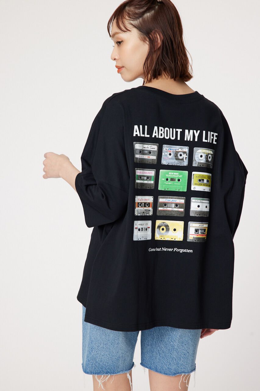 RODEO CROWNS「MUSIC OMNIBUS Tシャツ」|Tシャツ・カットソー|BLK