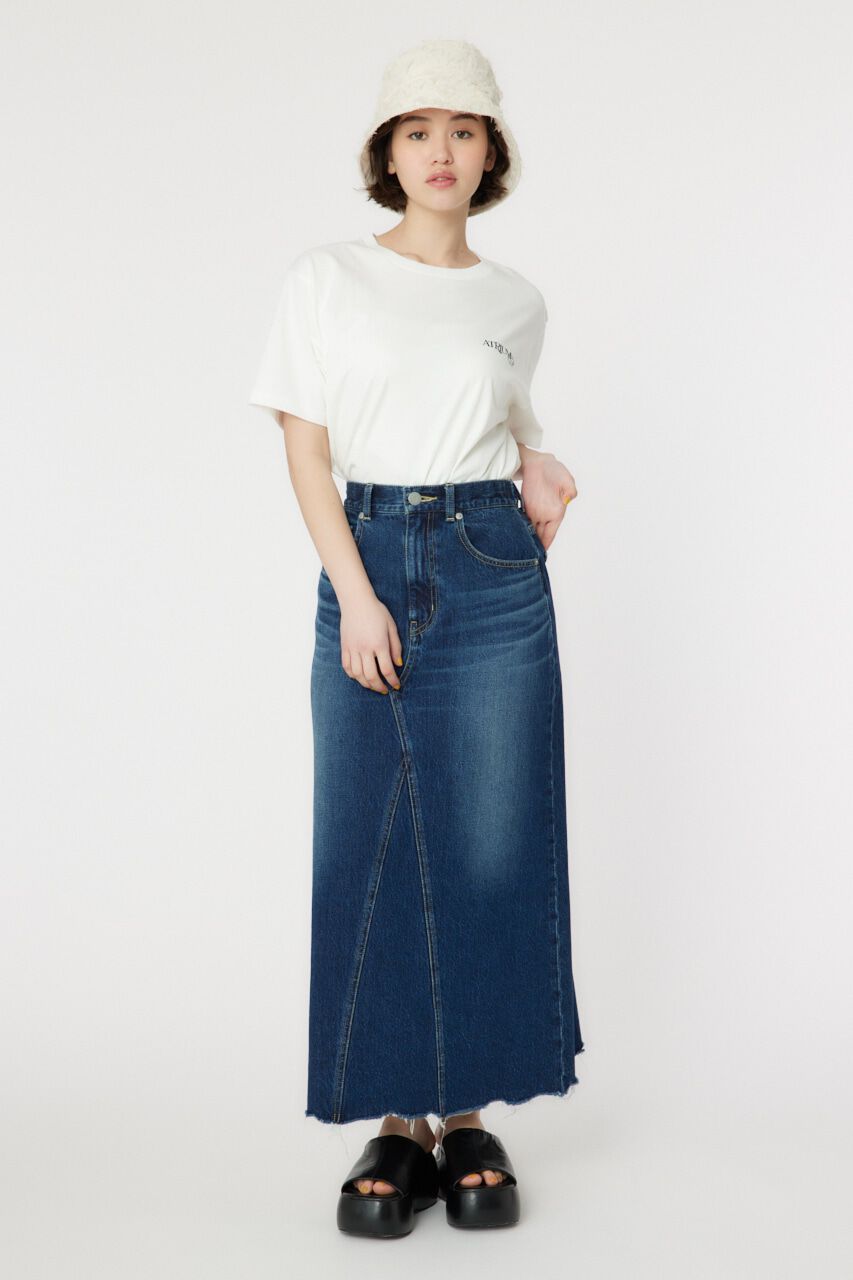 RODEO CROWNS「デニムマキシスカート」|スカート|