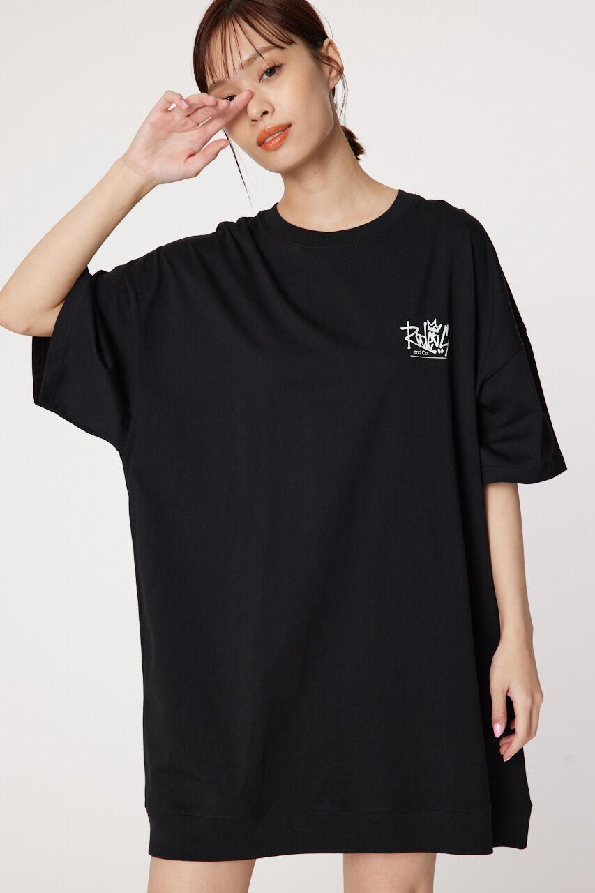 RODEO CROWNS「Sign Logo BY半袖ワンピース」|ワンピース|