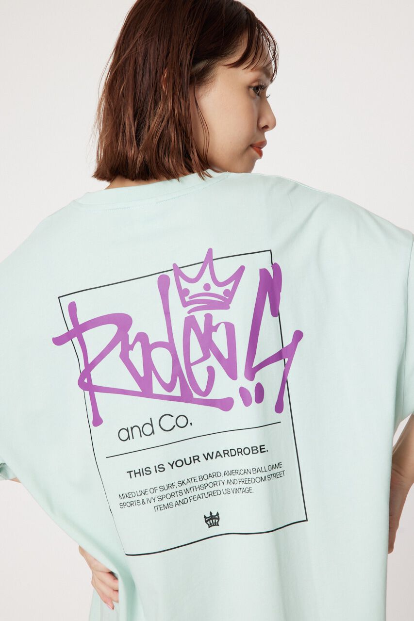 RODEO CROWNS「Sign Logo BY半袖ワンピース」|ワンピース|