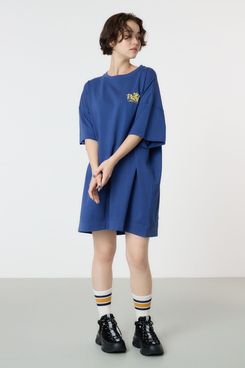 RODEO CROWNS「Sign Logo BY半袖ワンピース」|ワンピース|