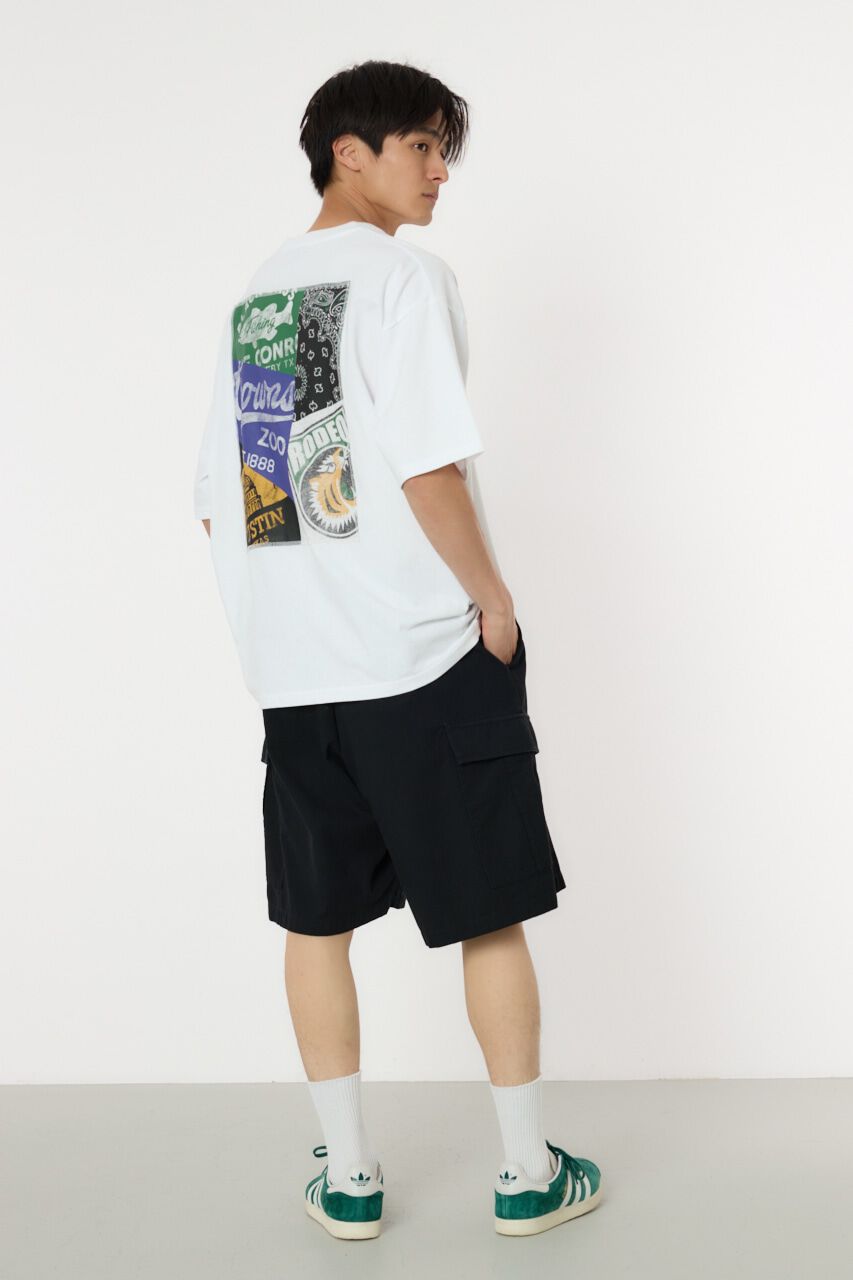 RODEO CROWNS「バックパッチワークイラストTシャツ」|Tシャツ・カットソー|