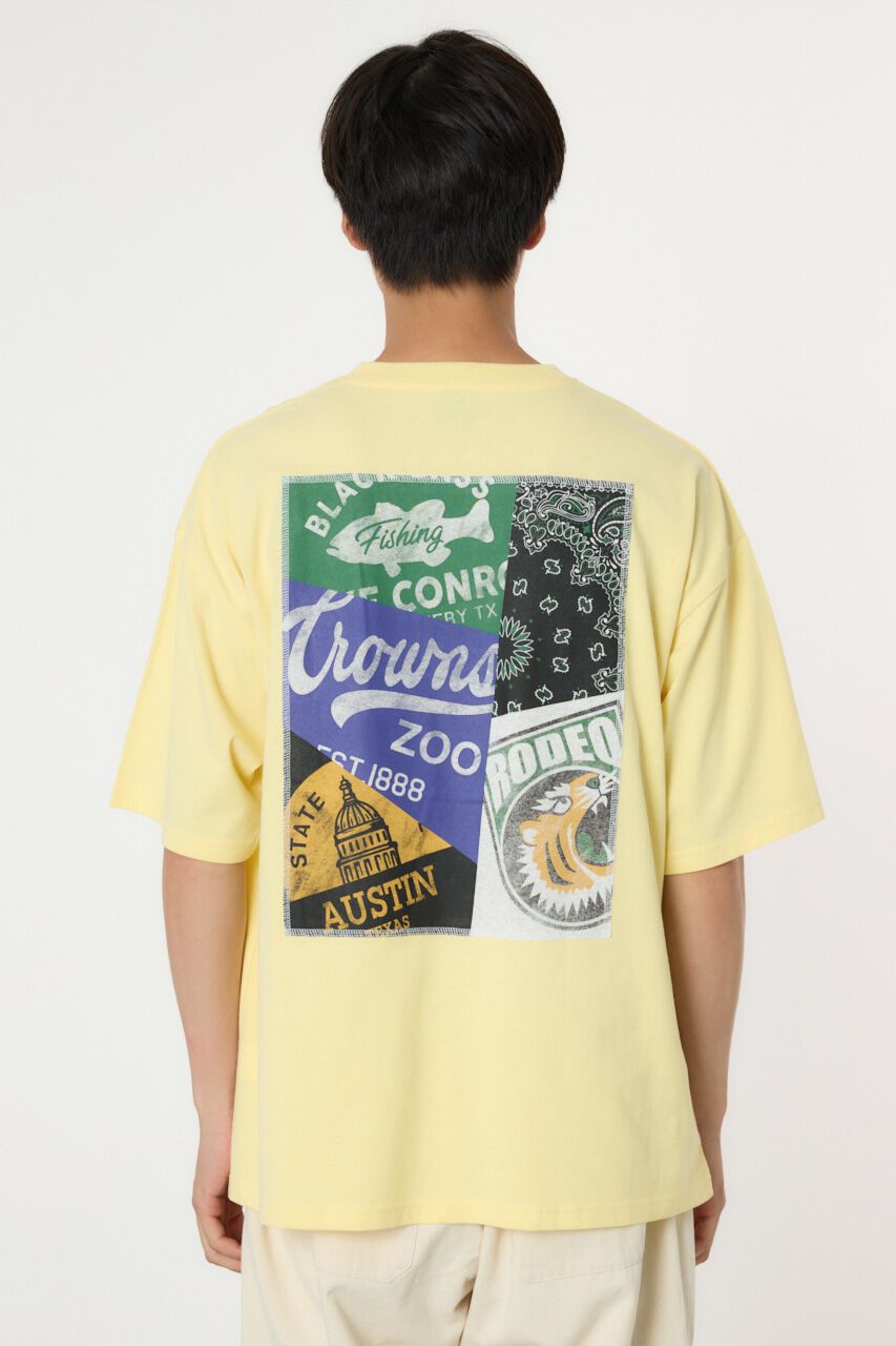 RODEO CROWNS「バックパッチワークイラストTシャツ」|Tシャツ・カットソー|